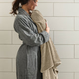 Bamboo Cotton Bath Sheet / Beach Towel - Sand from BedVoyage