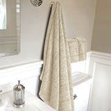 Bamboo Cotton Bath Sheet / Beach Towel - Sand from BedVoyage