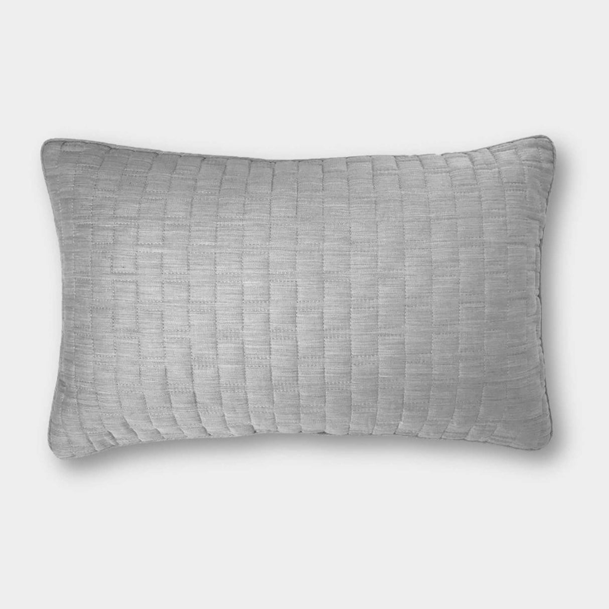 Bamboo Cotton Decorative Throw Pillow - Silver from BedVoyage