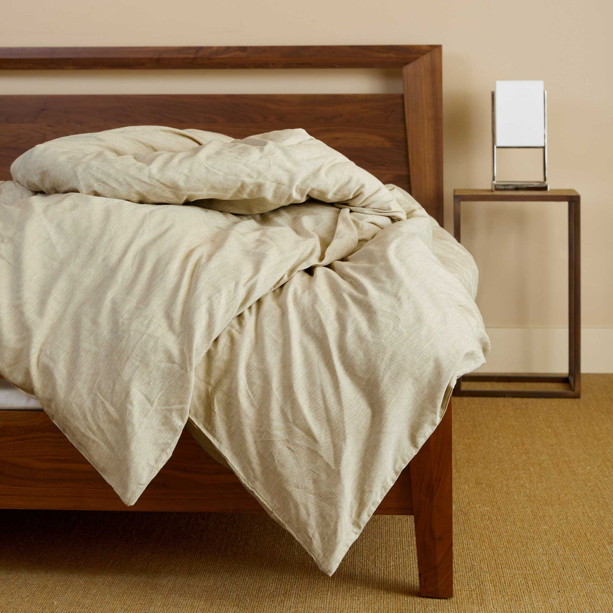 Bamboo Cotton Duvet Cover - Sand from BedVoyage