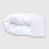 Bamboo Cotton Duvet Cover - Snow from BedVoyage
