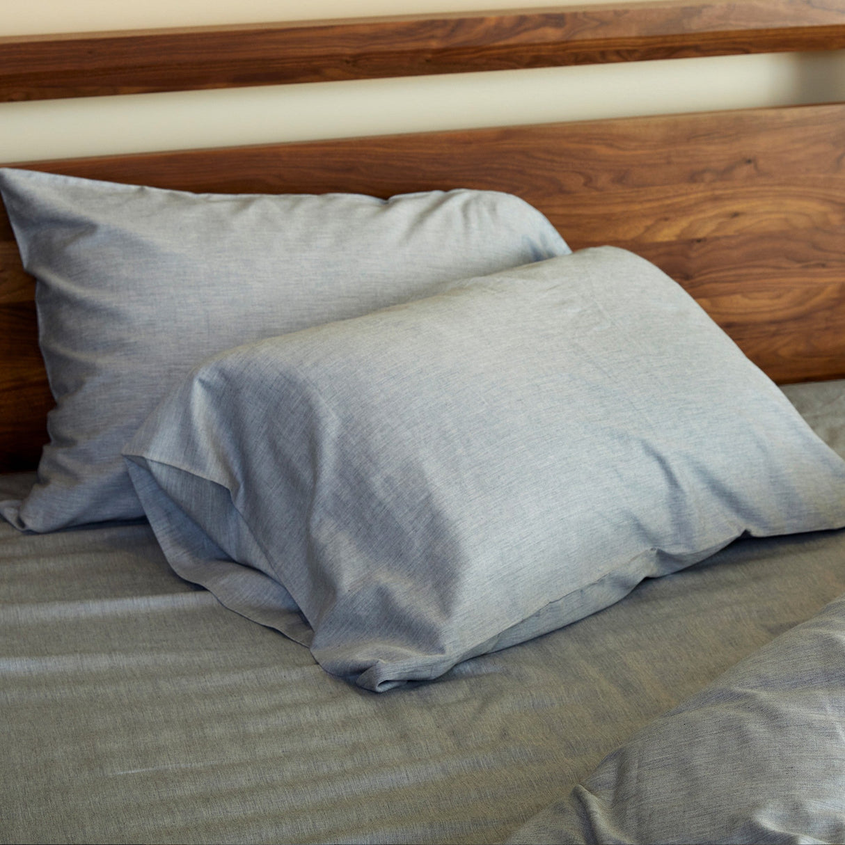 Bamboo Cotton Pillowcases - Silver from BedVoyage