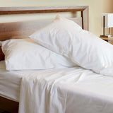 Bamboo Cotton Pillowcases - Snow from BedVoyage