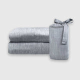 Bamboo Cotton Pillowcases - Silver from BedVoyage