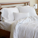 Bamboo Cotton Decorative Throw Pillow- Snow from BedVoyage