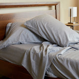 Bamboo Cotton Bed Sheets - Silver from BedVoyage