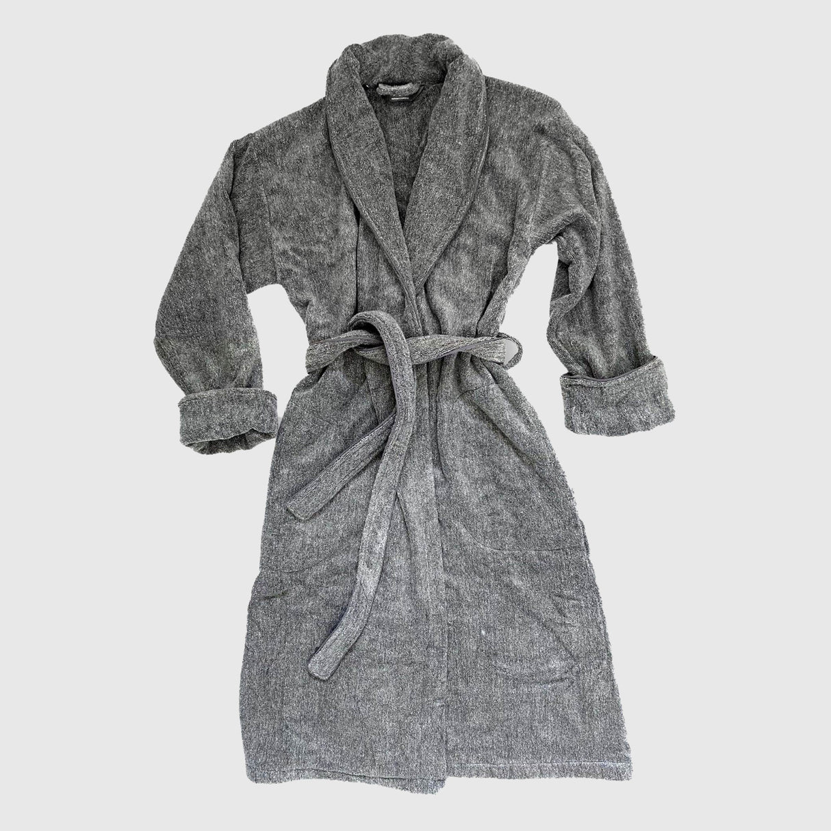Melange Bamboo Bath Robe  - Charcoal from BedVoyage