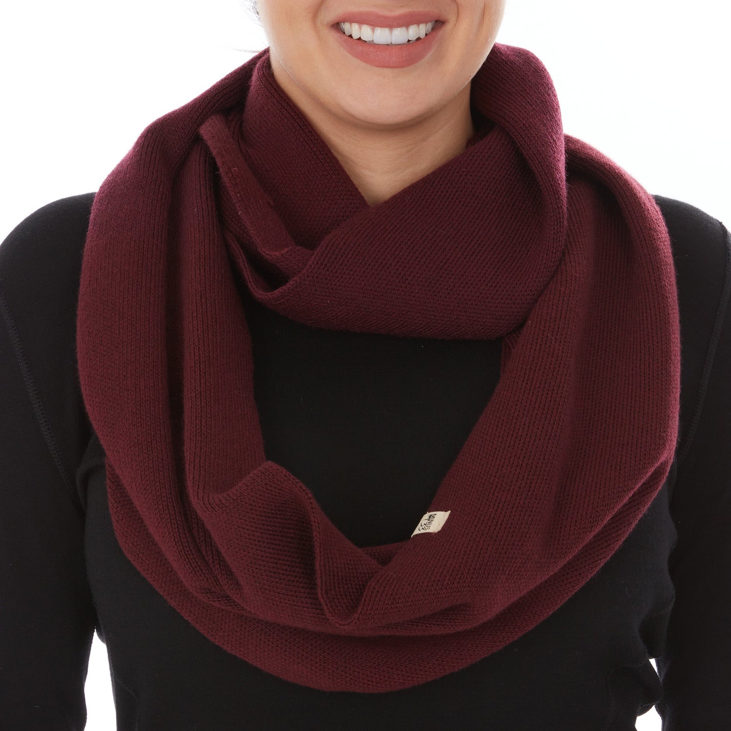 Midweight - Everyday Knit Infinity Loop Scarf 100% Merino Wool from Minus33 Merino Wool Clothing