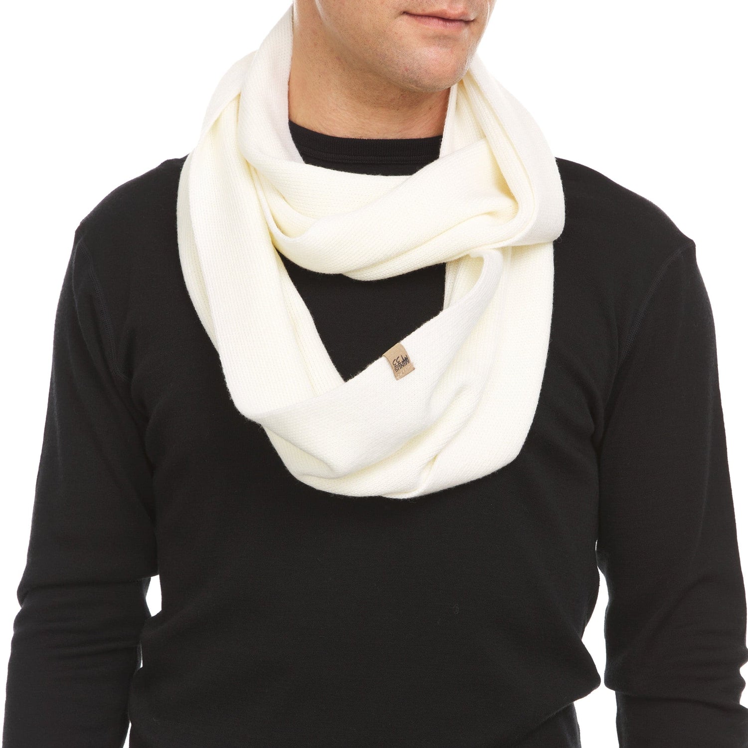 Midweight - Everyday Knit Infinity Loop Scarf 100% Merino Wool from Minus33 Merino Wool Clothing