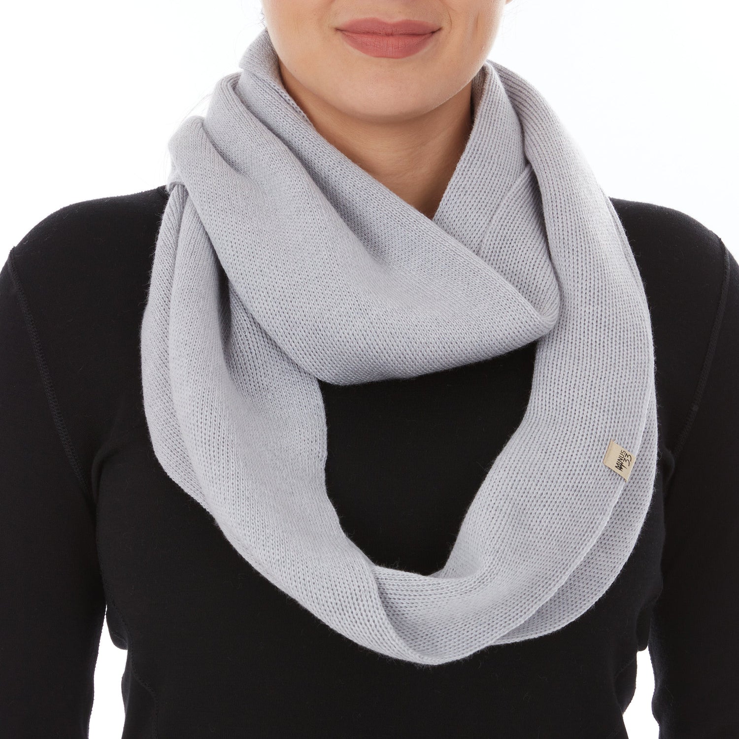 Midweight - Everyday Knit Infinity Loop Scarf 100% Merino Wool from Minus33 Merino Wool Clothing
