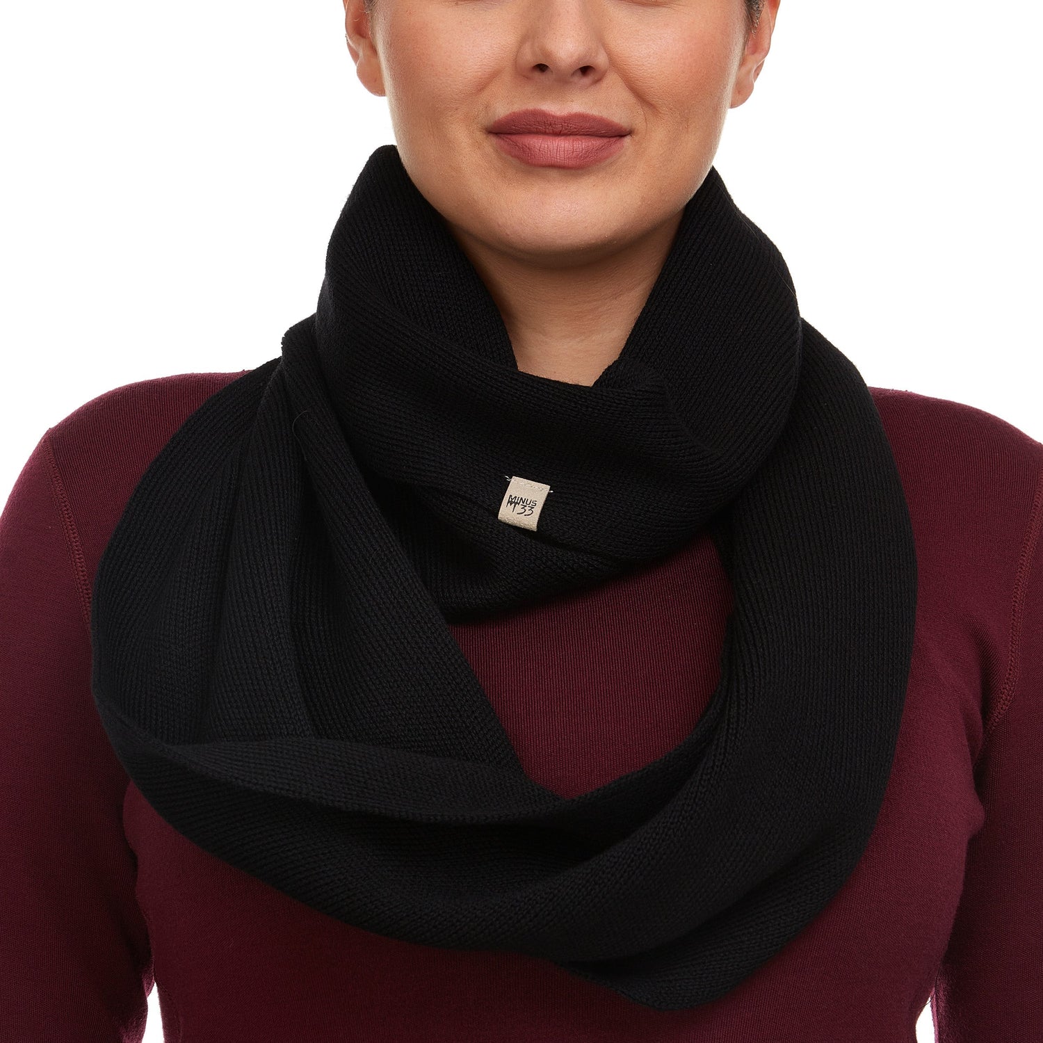 Midweight - Everyday Knit Infinity Loop Scarf 100% Merino Wool from Minus33 Merino Wool Clothing