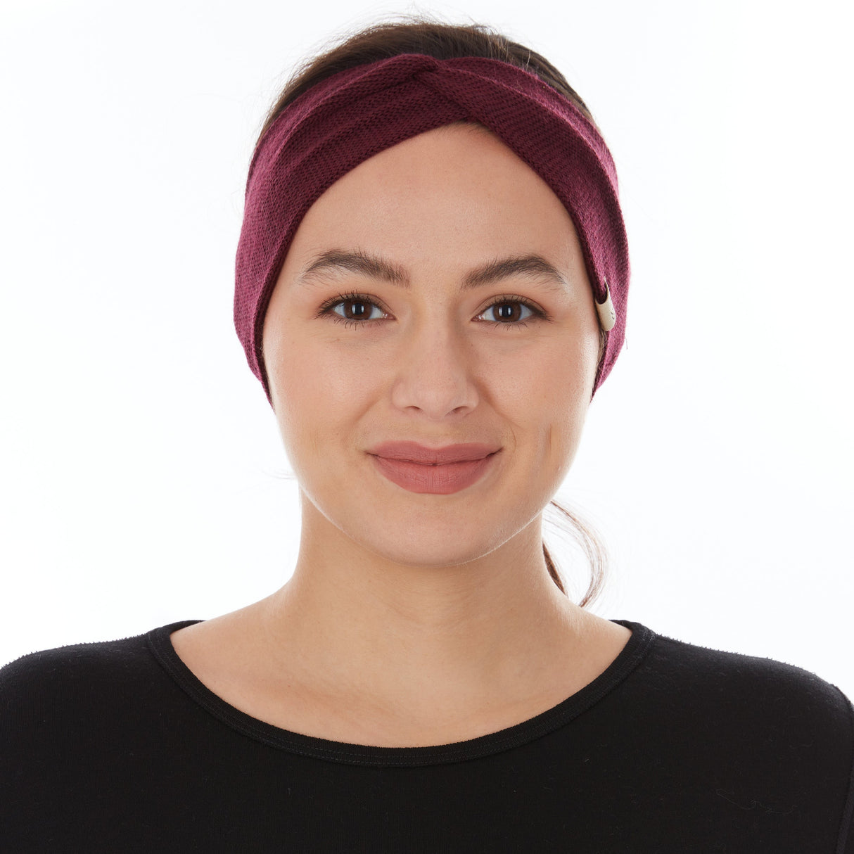 Midweight - Everyday Knit Twist Headband 100% Merino Wool from Minus33 Merino Wool Clothing