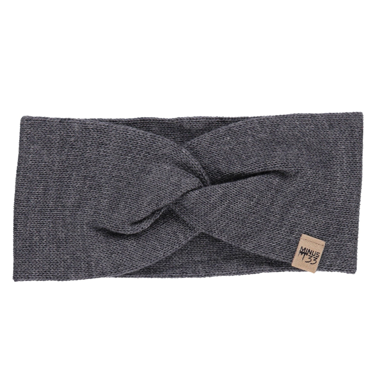 Midweight - Everyday Knit Twist Headband 100% Merino Wool from Minus33 Merino Wool Clothing