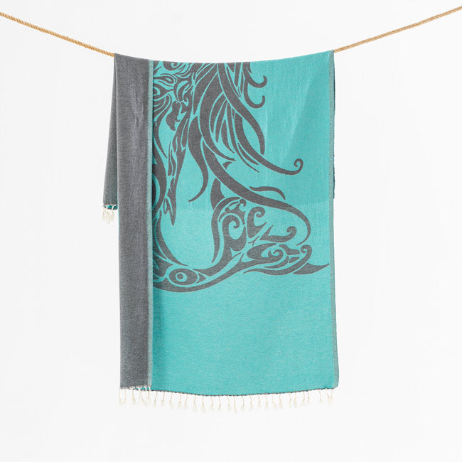 Mermaid Bleue - Turkish Towel from Sun Drunk