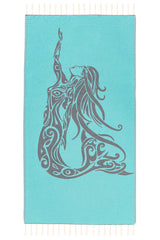 Mermaid Bleue - Turkish Towel from Sun Drunk