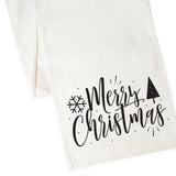 Merry Christmas Cotton Canvas Table Runner from The Cotton & Canvas Co.