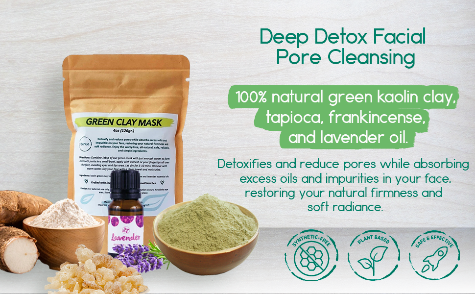 Green Clay Mask from BeNat
