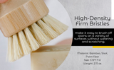 Bamboo Sisal Fiber Dish Brush from Choixe