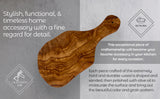 Original Olive Wood Cutting Board with Handle from Choixe