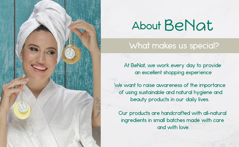 Pristine Soap Bar. Green Clay, Bamboo, and Green Tea. from BeNat