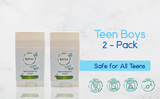 2-Pack all-Natural Deodorants for Kids & Teens from BeNat