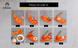 2-in-1 Manual Dough Press. Dumpling Empanada Pastries Maker from Choixe