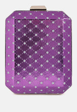 Metallic Cut Out Clutch Bag from London Rag International