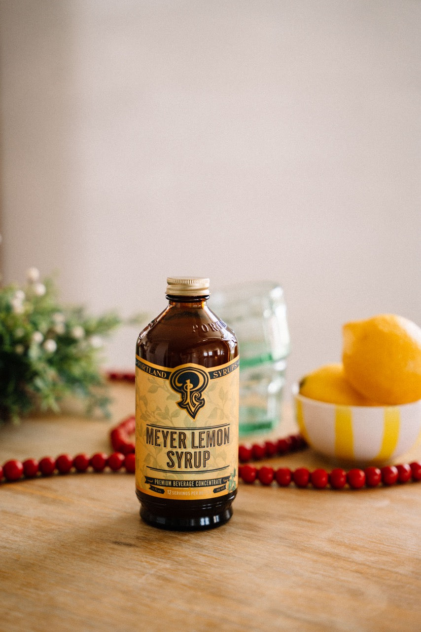 Meyer Lemon Syrup from Portland Syrups