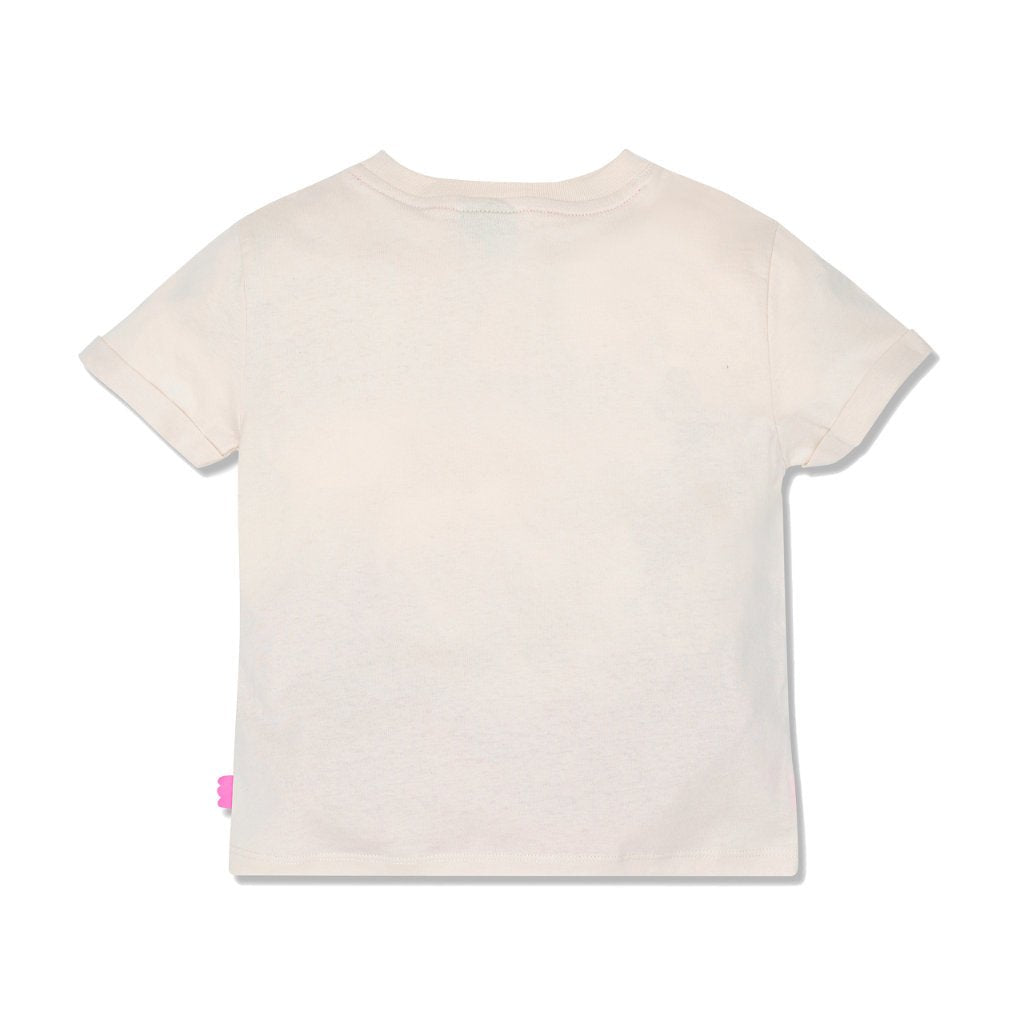 100% Earth Loving patches Kid T-Shirt - Cream from Manymoons