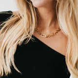 Michaela Diamond Chain Necklace - WATERPROOF from Pretty Simple