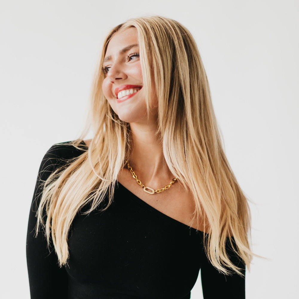 Michaela Diamond Chain Necklace - WATERPROOF from Pretty Simple