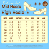 Chocolaticas® Mid Heels Plum Elixir Women's Mary Jane Pump From Hot Chocolate Design