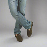 Men's Antelope Textured Suede Milano Loafer From Del Toro Shoes