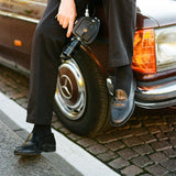 Men's Black Leather Milano Loafer From Del Toro Shoes