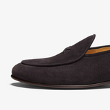 Men's Black Suede Milano Loafer from Del Toro Shoes