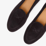 Men's Black Suede Milano Loafer from Del Toro Shoes