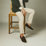 Men's Brown Corduroy Milano Loafer from Del Toro Shoes