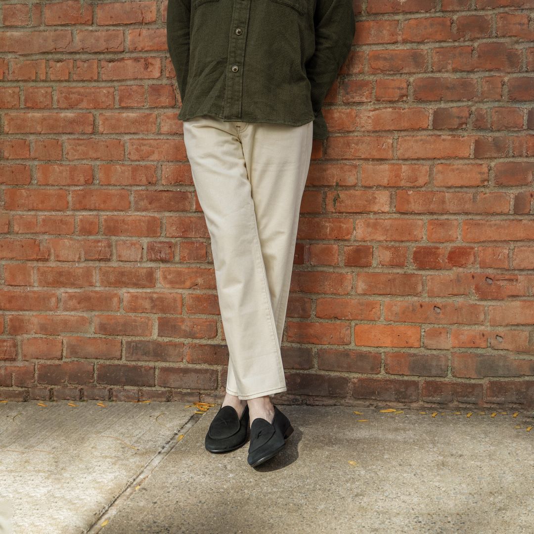 Men's Navy Suede Milano Loafer From Del Toro Shoes