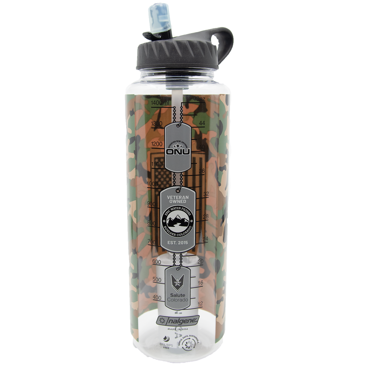 Nalgene OG Military Support | 48oz from Epic Water Filters USA