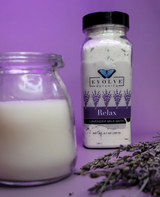 Milk Bath - Relax (Lavender) from Evolve Botanica