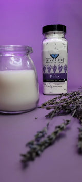 Milk Bath - Relax (Lavender) from Evolve Botanica