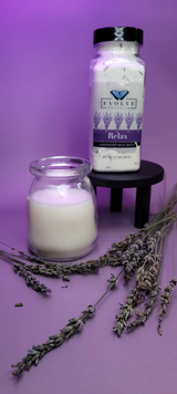 Milk Bath - Relax (Lavender) from Evolve Botanica