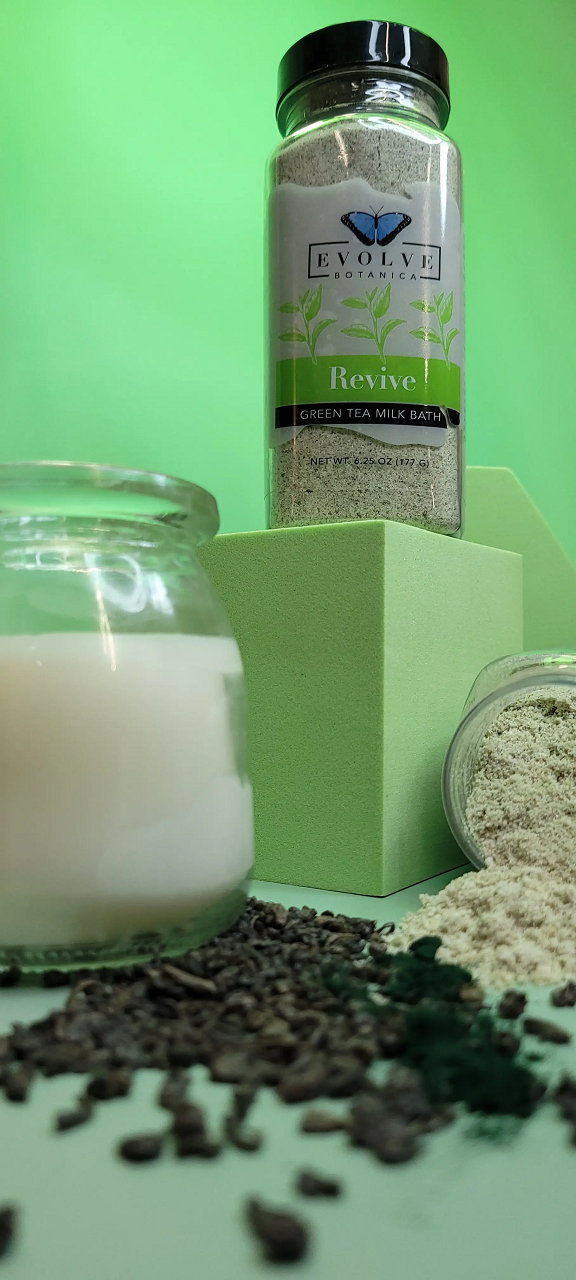 Milk Bath - Revive (Green Tea) from Evolve Botanica