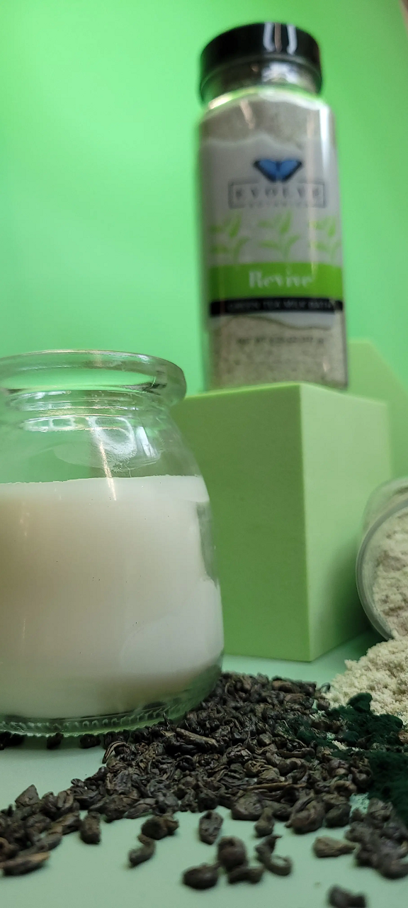 Milk Bath - Revive (Green Tea) from Evolve Botanica