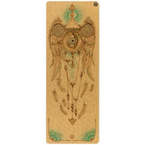 Mind of the Universe Nomad Cork Yoga Mat from Yoloha Yoga