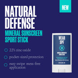 MINERAL SUNSCREEN SPORT STICK From Wear SPF
