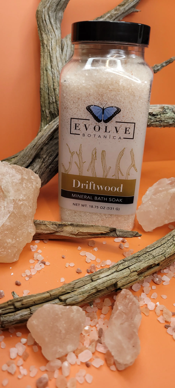 Mineral Soak - Driftwood (Bath Salt) from Evolve Botanica