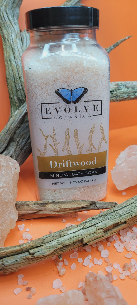 Mineral Soak - Driftwood (Bath Salt) from Evolve Botanica