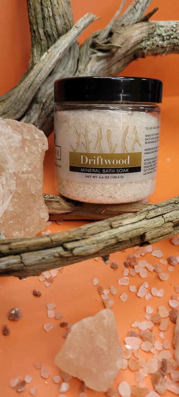 Mineral Soak - Driftwood (Bath Salt) Mini from Evolve Botanica