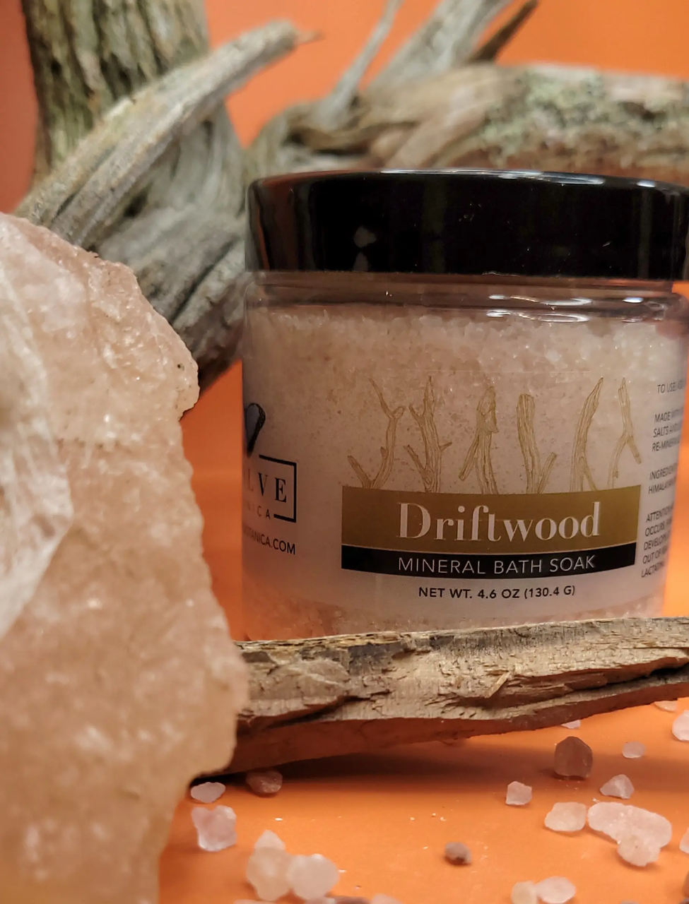 Mineral Soak - Driftwood (Bath Salt) Mini from Evolve Botanica
